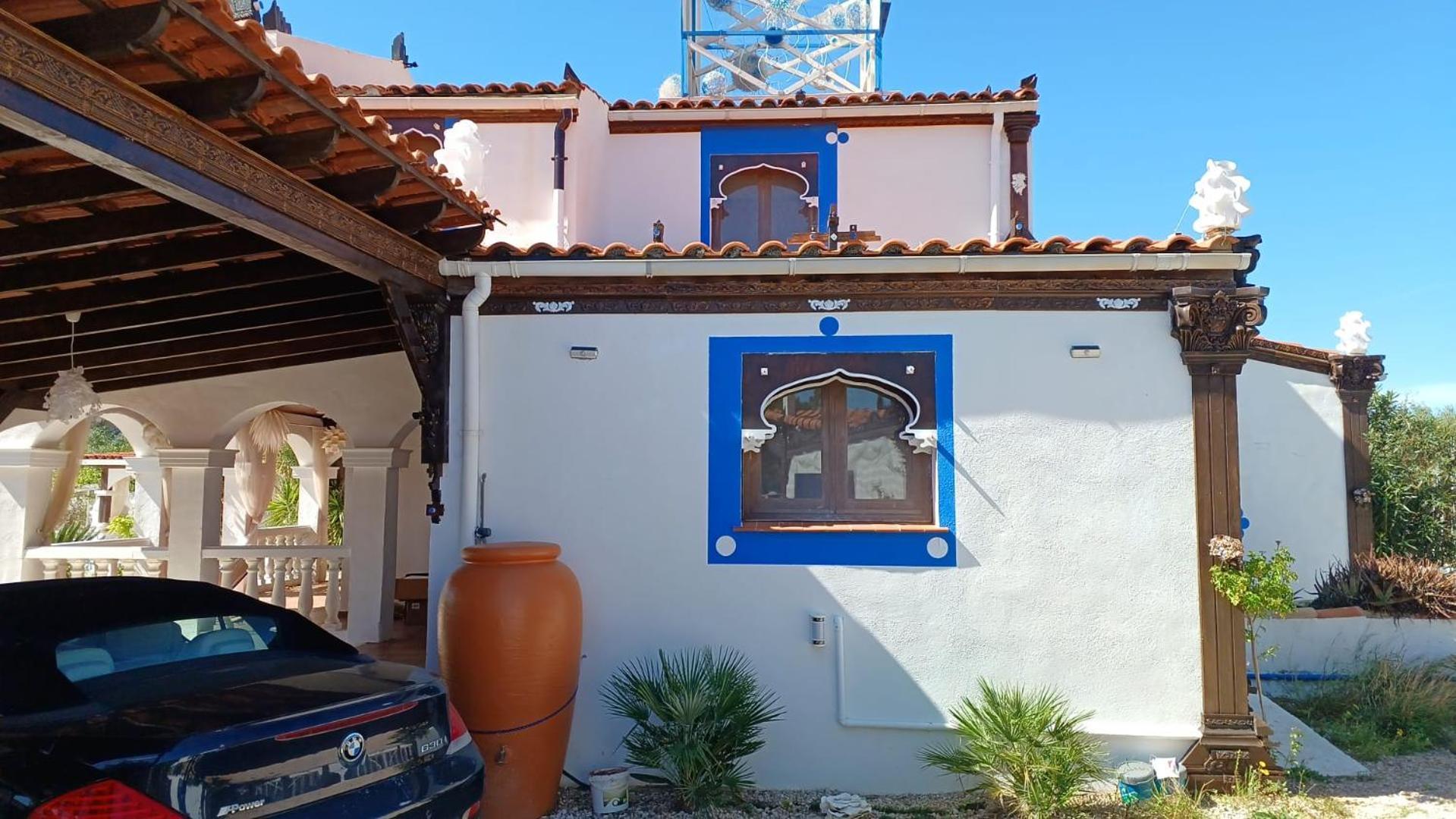 Art Villa Claudia L'Ametlla de Mar Bagian luar foto